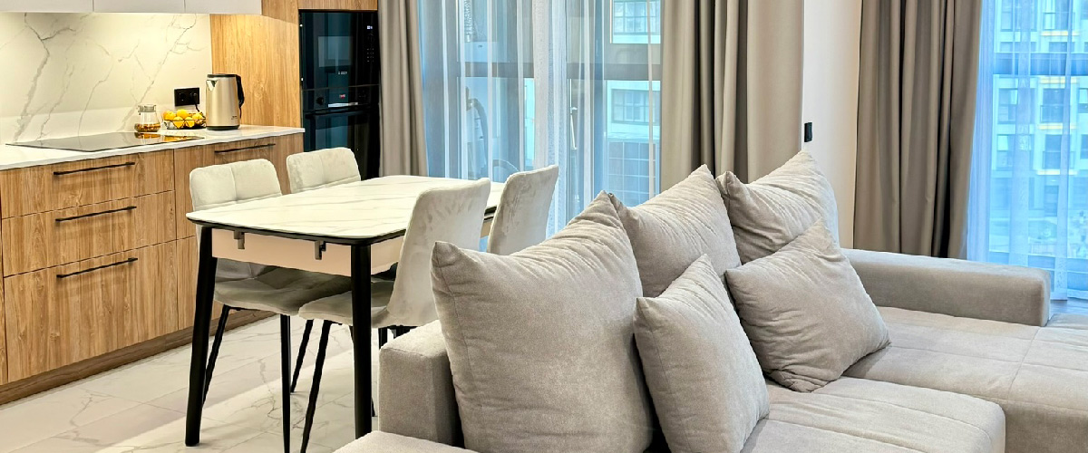 Дизайнерский ремонт в трехкомнатной квартире